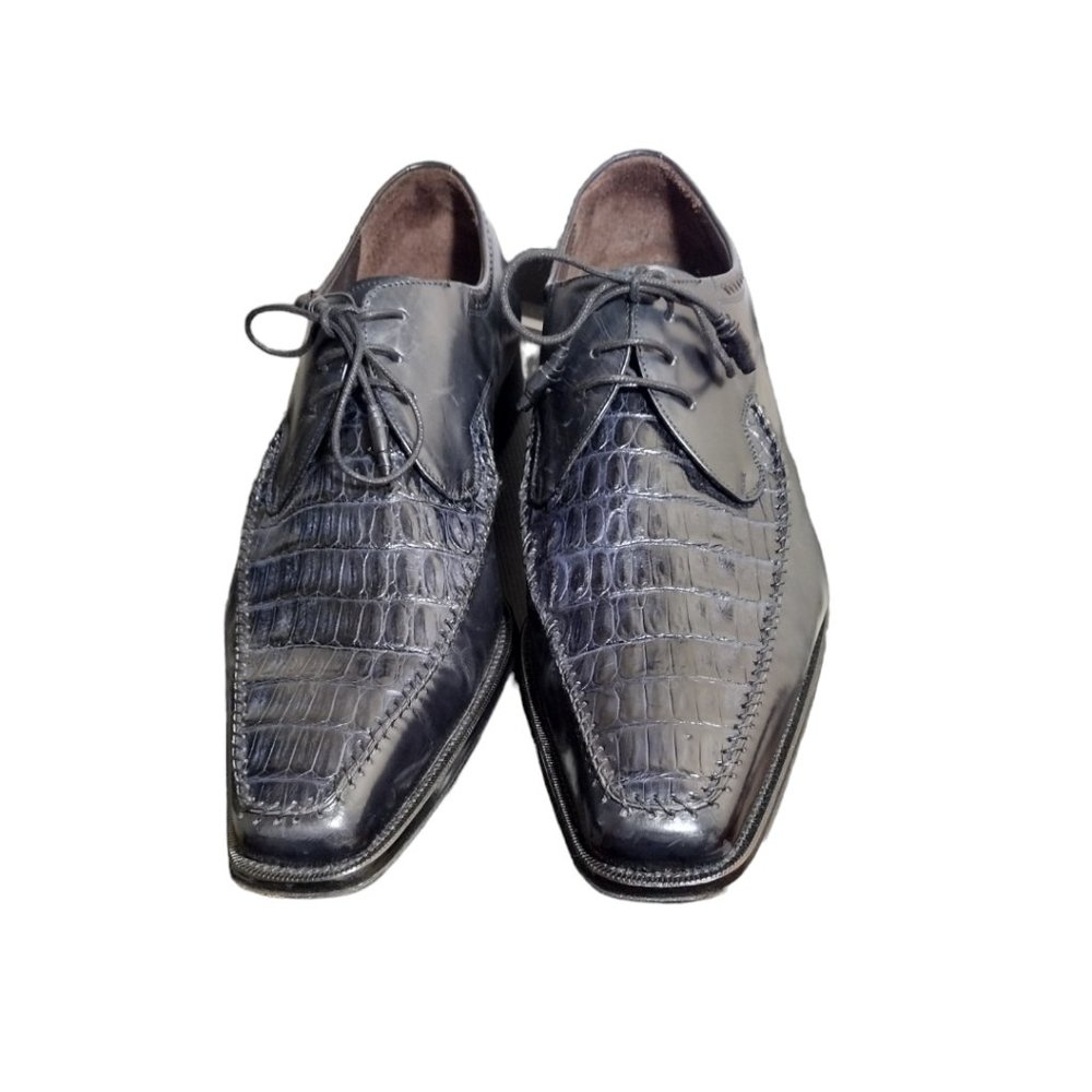 Mezlan Men's Dark Navy Blue Gators, 11 Medium